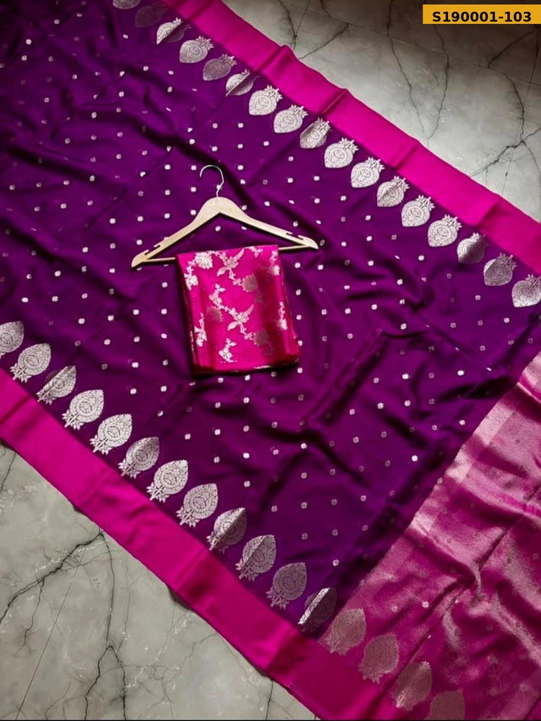 Fancy Banarasi Soft Warm Silk Saree