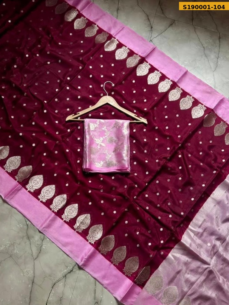 Fancy Banarasi Soft Warm Silk Saree