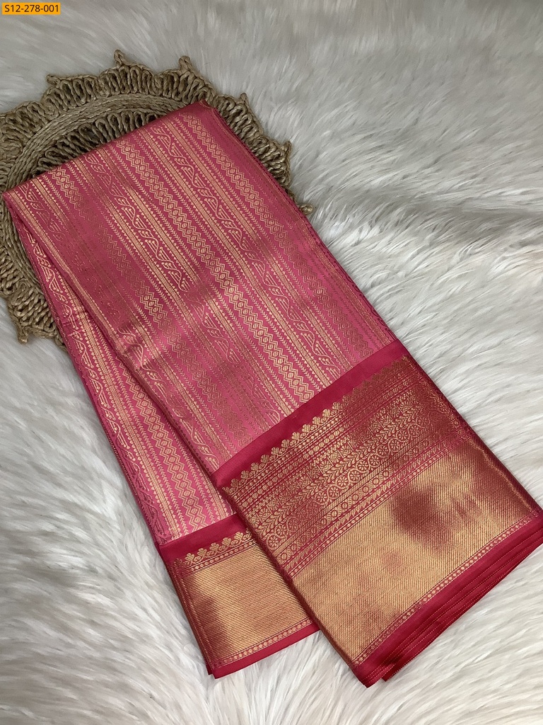 Banarsi semi kataan soft silk Saree
