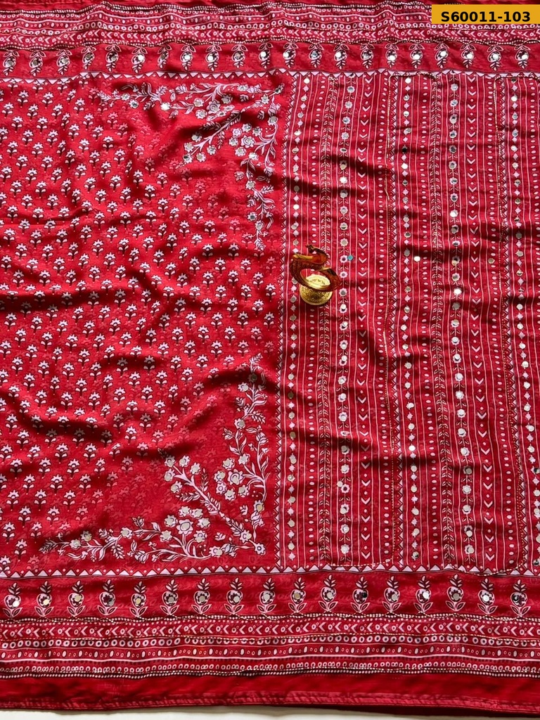 Fancy Soft Fox Georgette Saree
