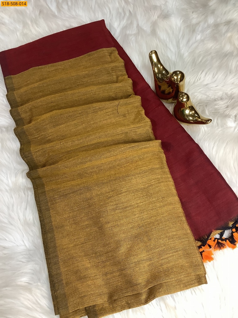 Fancy Khadi Cotton saree