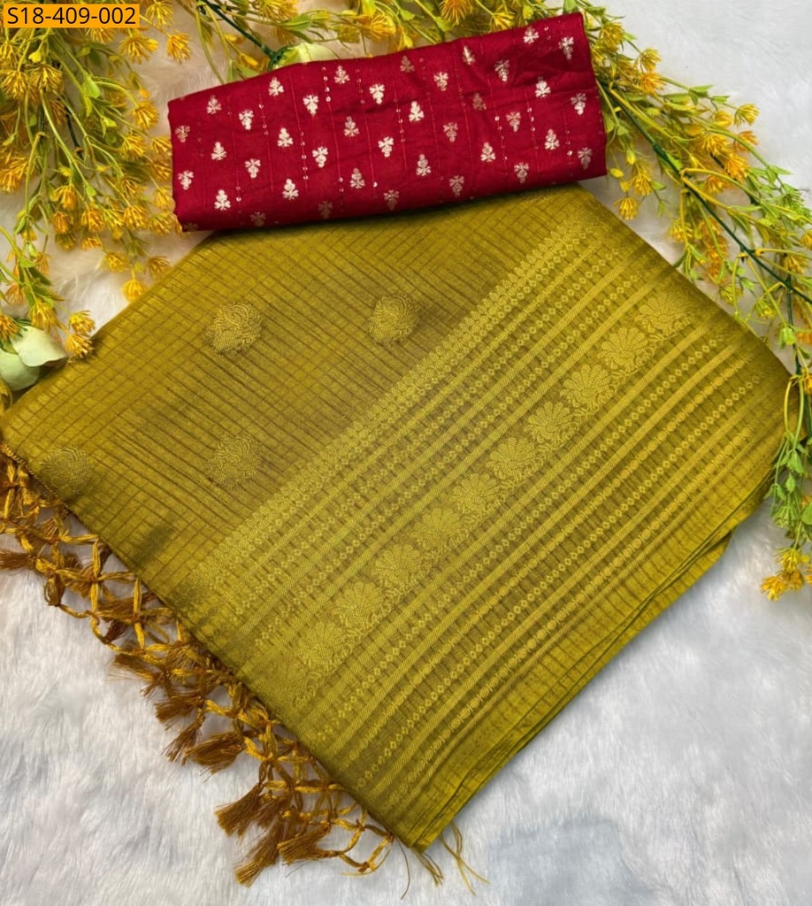 Fancy Dola silk saree