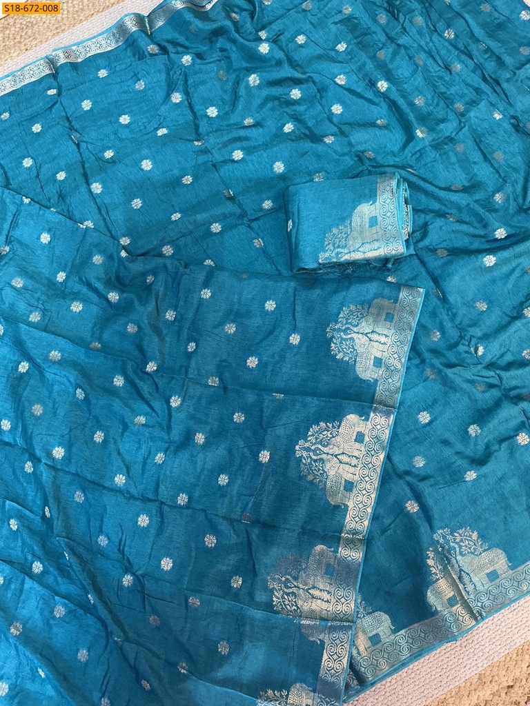Fancy Muslin Silk Saree
