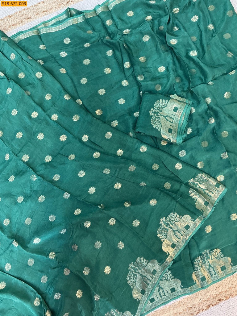 Fancy Muslin Silk Saree