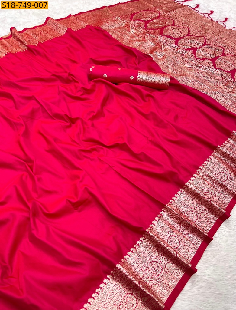[S18-749-007] Fancy banarasi silk sarees