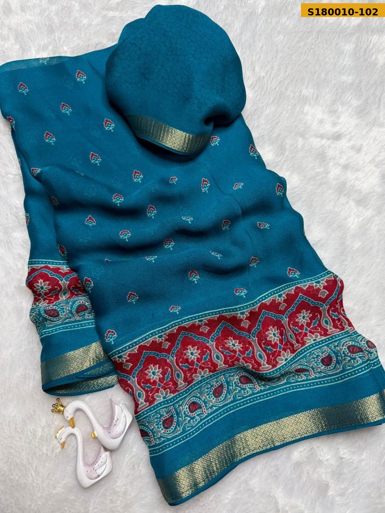 Fancy Soft Marshmellow 3D Print Saree