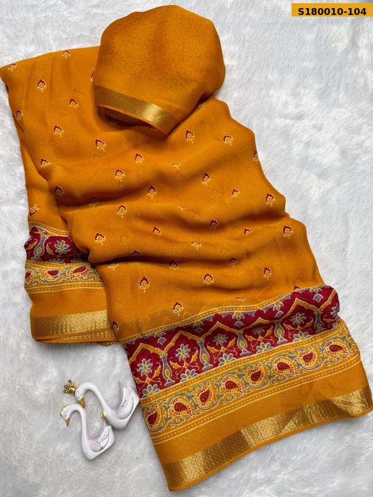 Fancy Soft Marshmellow 3D Print Saree