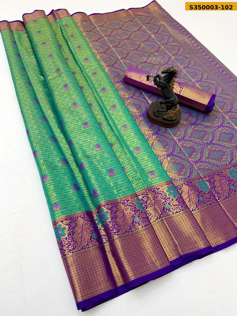 Fancy kanchipuram Silk Saree