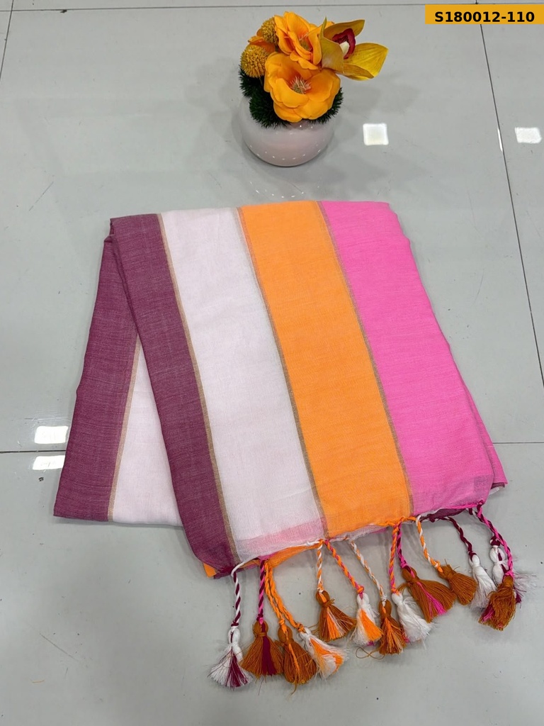 Fancy Khadi Cotton Saree