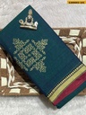 Traditional Narayanpet Kolam Design Saree