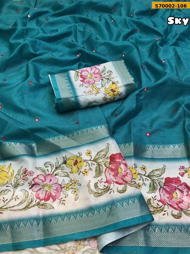 Fancy Tanjur Silk Saree