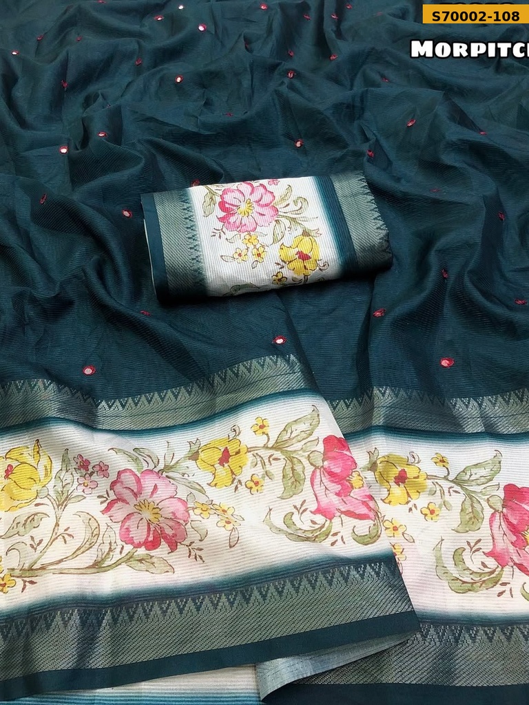 Fancy Tanjur Silk Saree