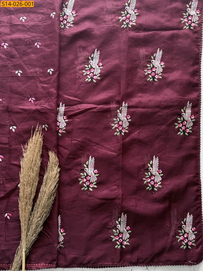 [S14-026-001] Kota doriya silk saree