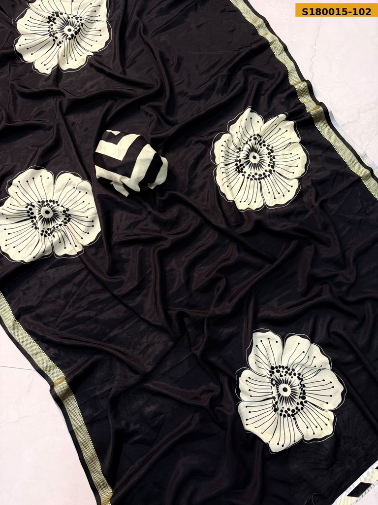 Fancy Italian Silk Saree