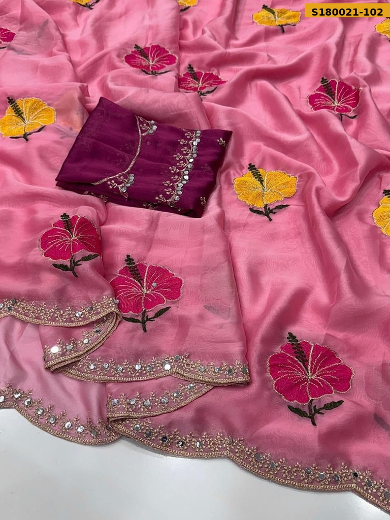Fancy Soft Rangoli Silk Saree