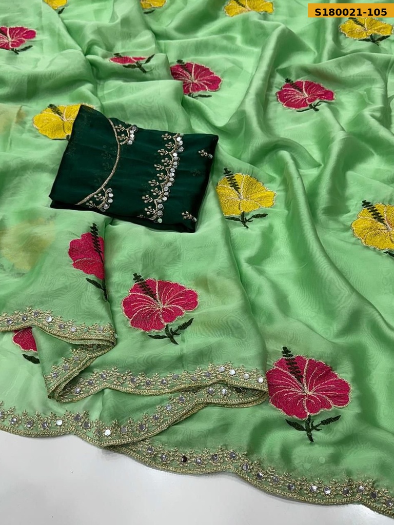 Fancy Soft Rangoli Silk Saree