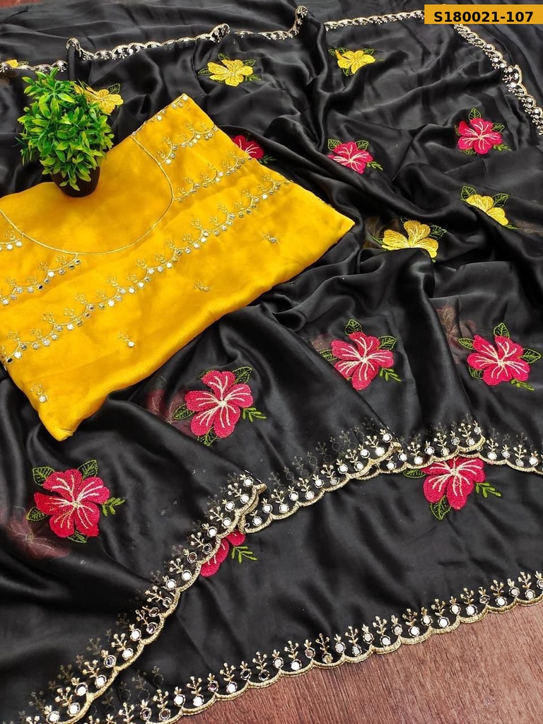 Fancy Soft Rangoli Silk Saree