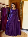 Fancy Sparkling Georgette Anarkali