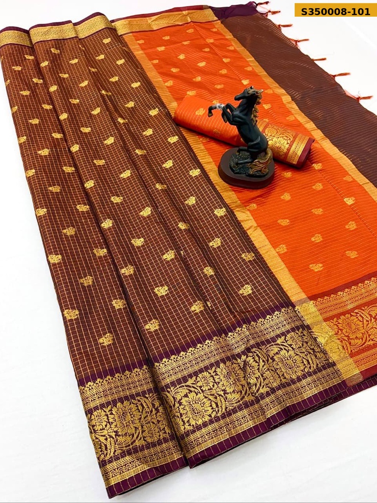 Fancy Banarasi Katan Silk Saree