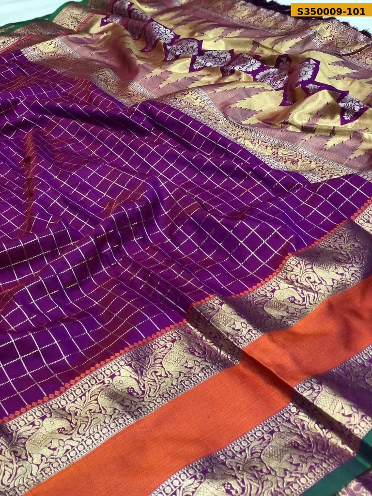 Fancy Kanchivaram Silk Saree