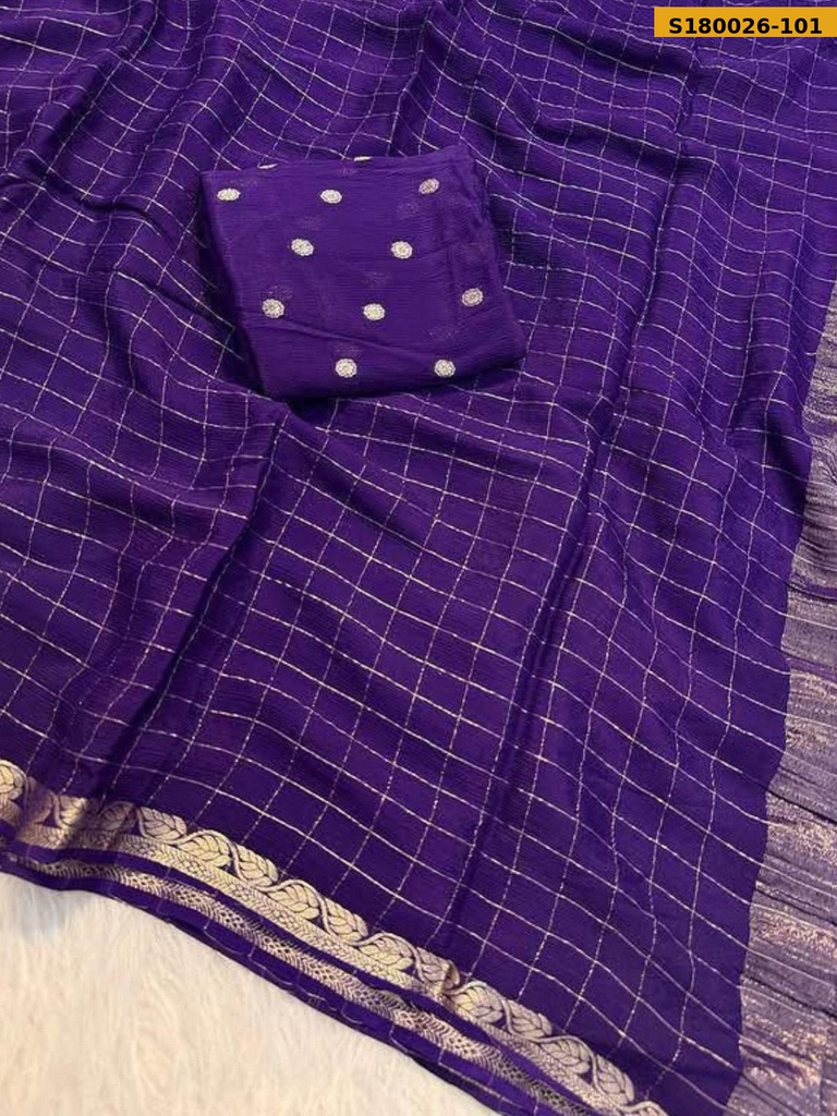Fancy Viscose Georgette Saree