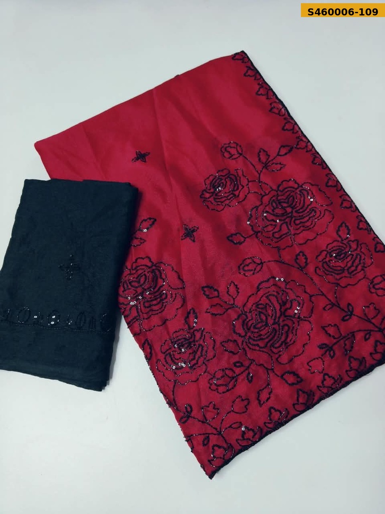 Fancy Star Georgette Saree