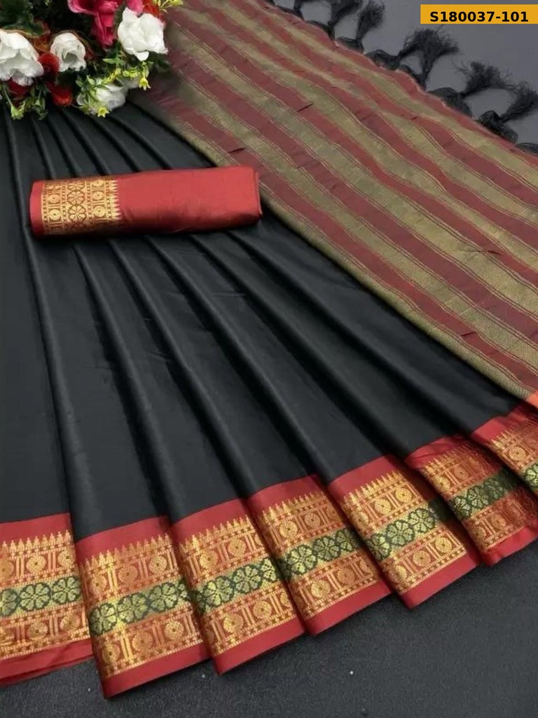 Fancy Aura Silk Saree