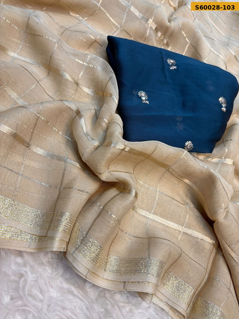 Fancy Viscose Georgette Saree