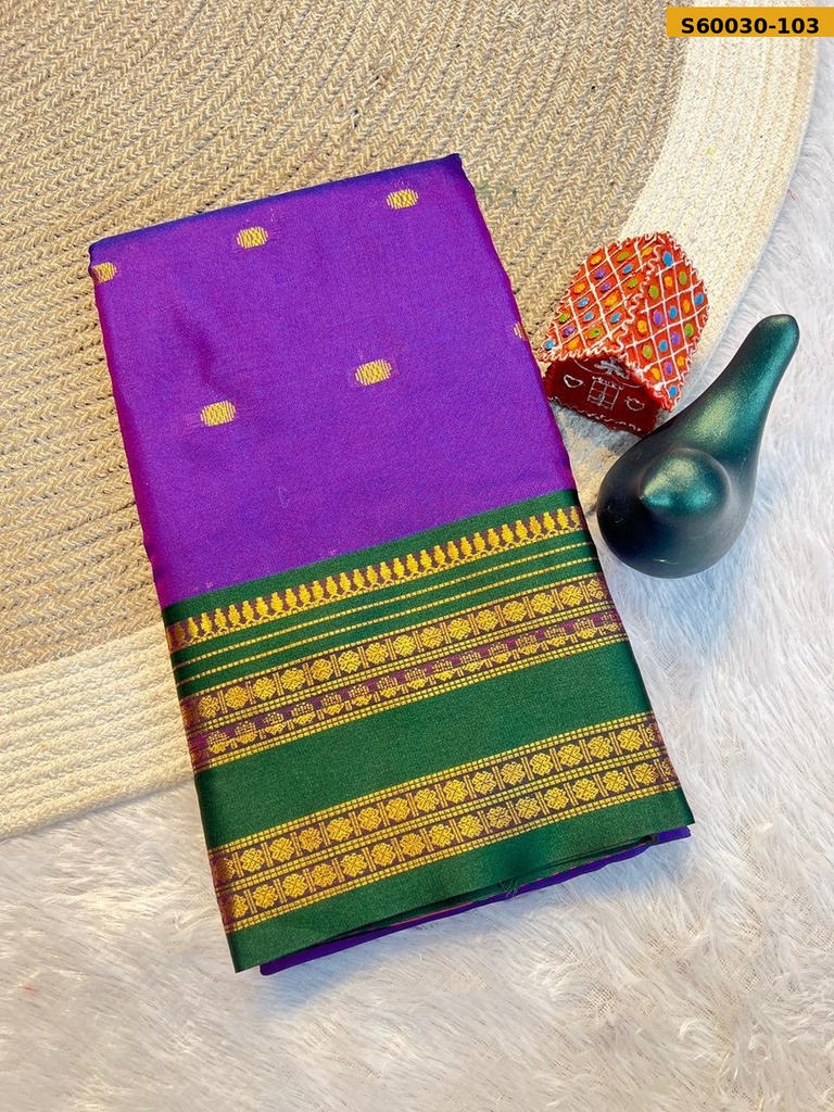 Fancy Aura Silk Saree