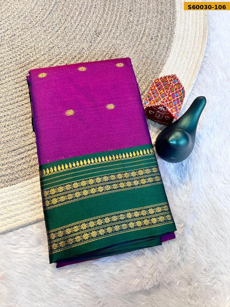 Fancy Aura Silk Saree