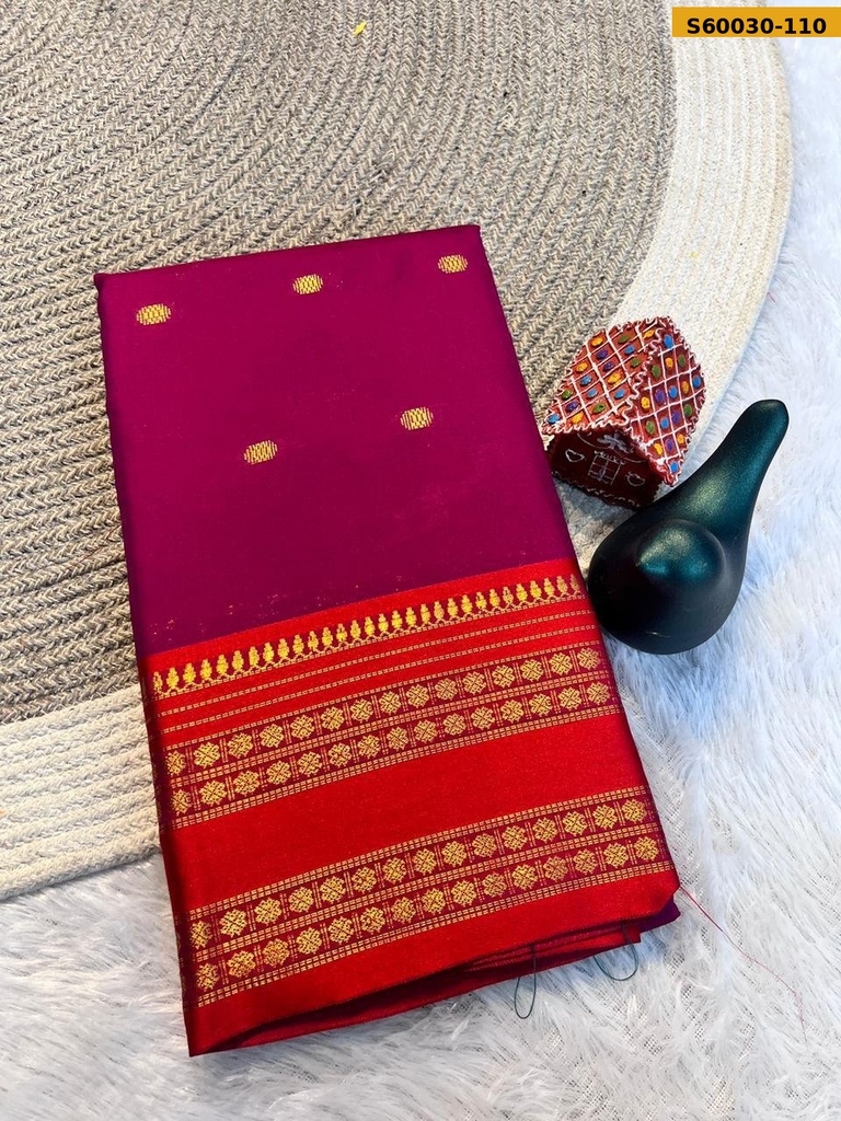 Fancy Aura Silk Saree
