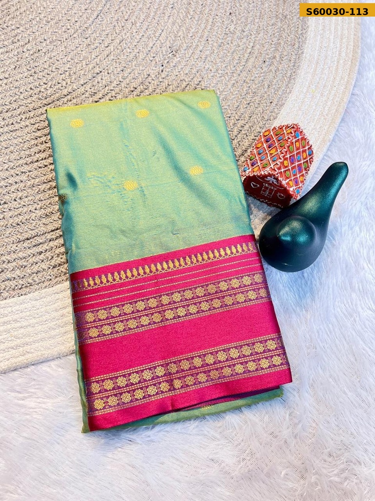 Fancy Aura Silk Saree