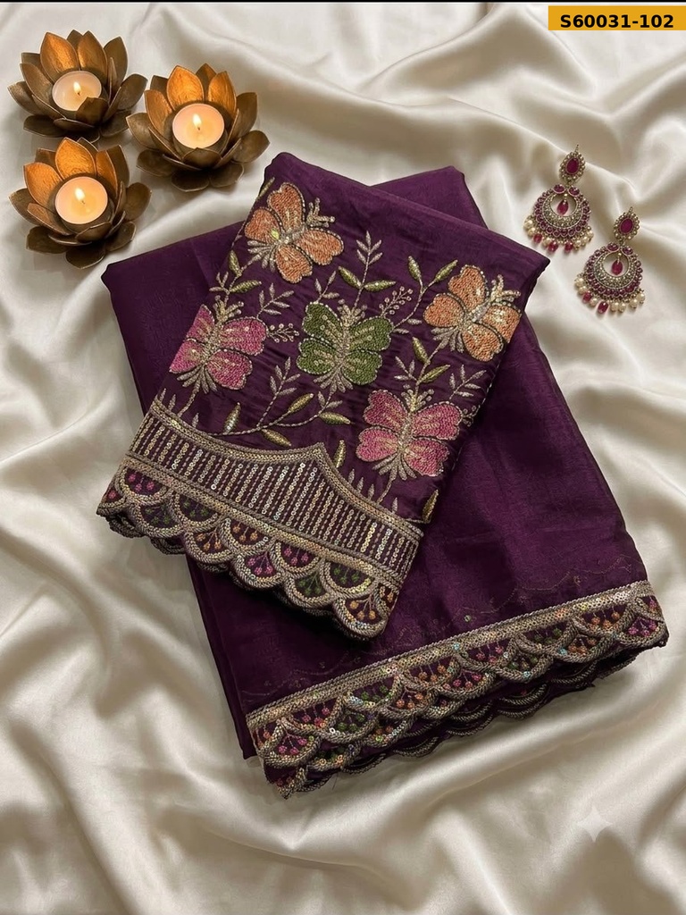 Fancy Star Georgette Saree