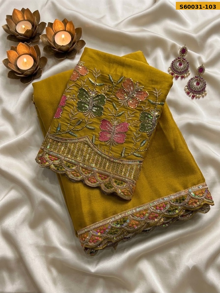 Fancy Star Georgette Saree