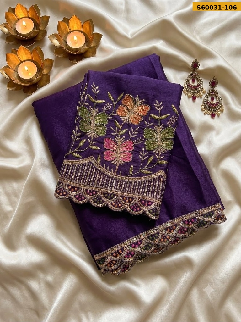 Fancy Star Georgette Saree
