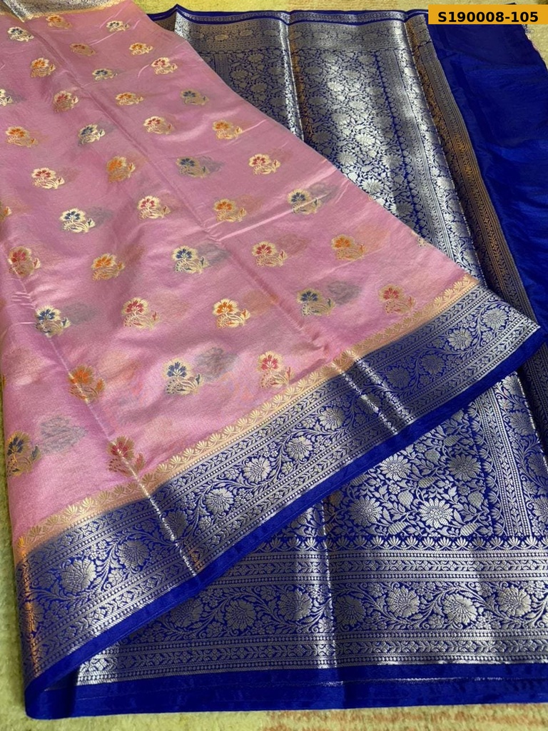 Fancy Banarasi Semi Dupion Soft Saree
