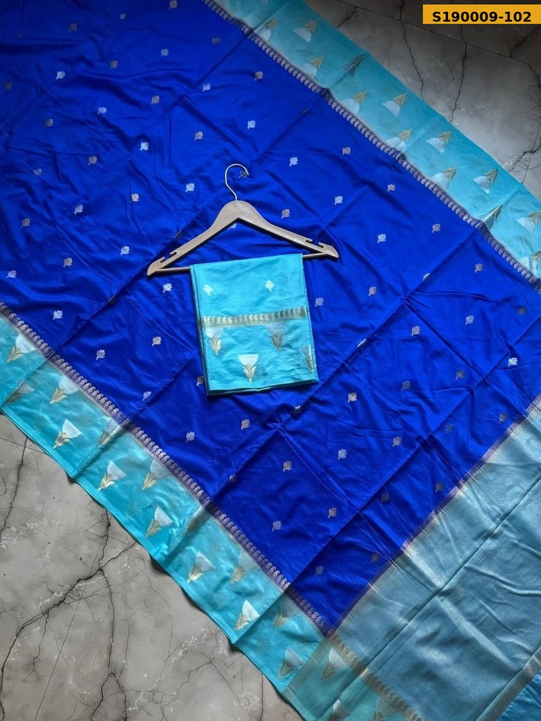 Banarasi semi katan soft silk Saree