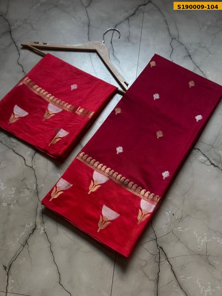 Banarasi semi katan soft silk Saree