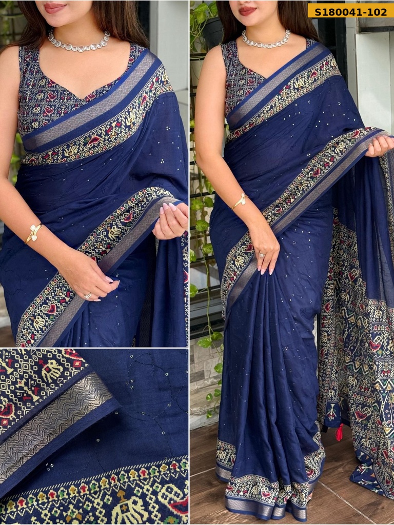 Fancy Mul Cotton Saree