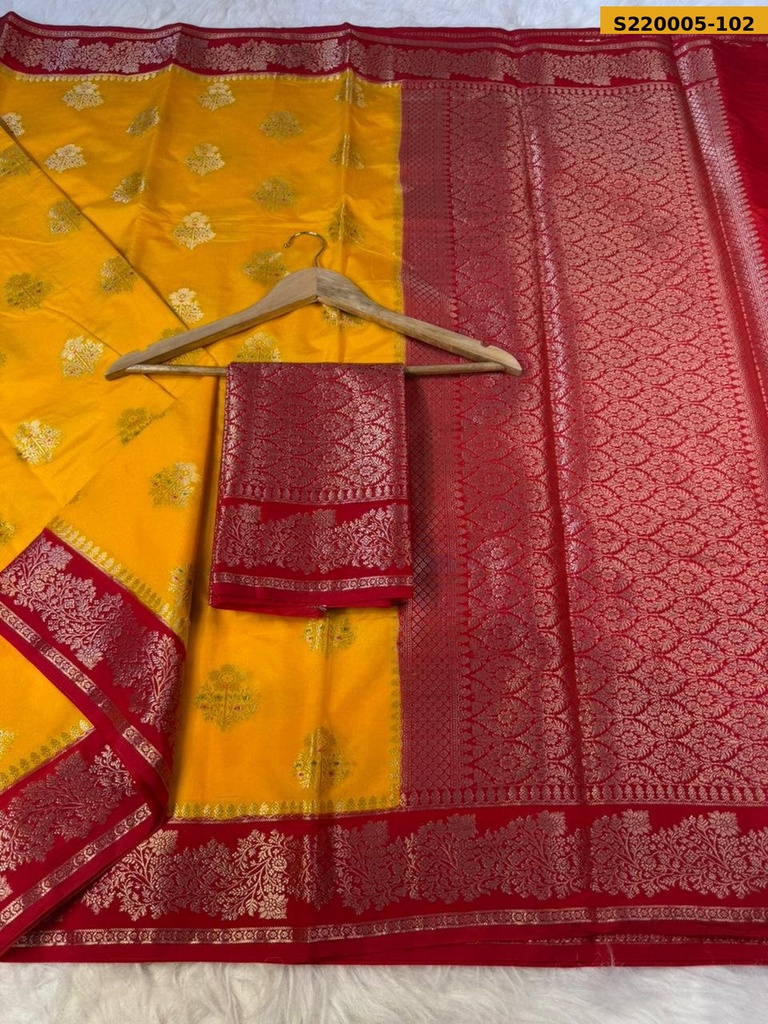 Fancy Banarasi Kataan Soft Silk Saree