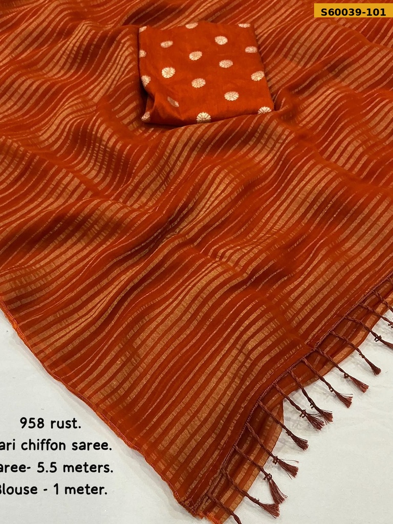 Fancy Soft Chiffon Leheriya Saree