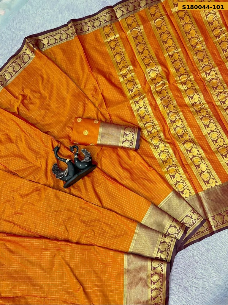 Fancy Banarasi Tissue Saree