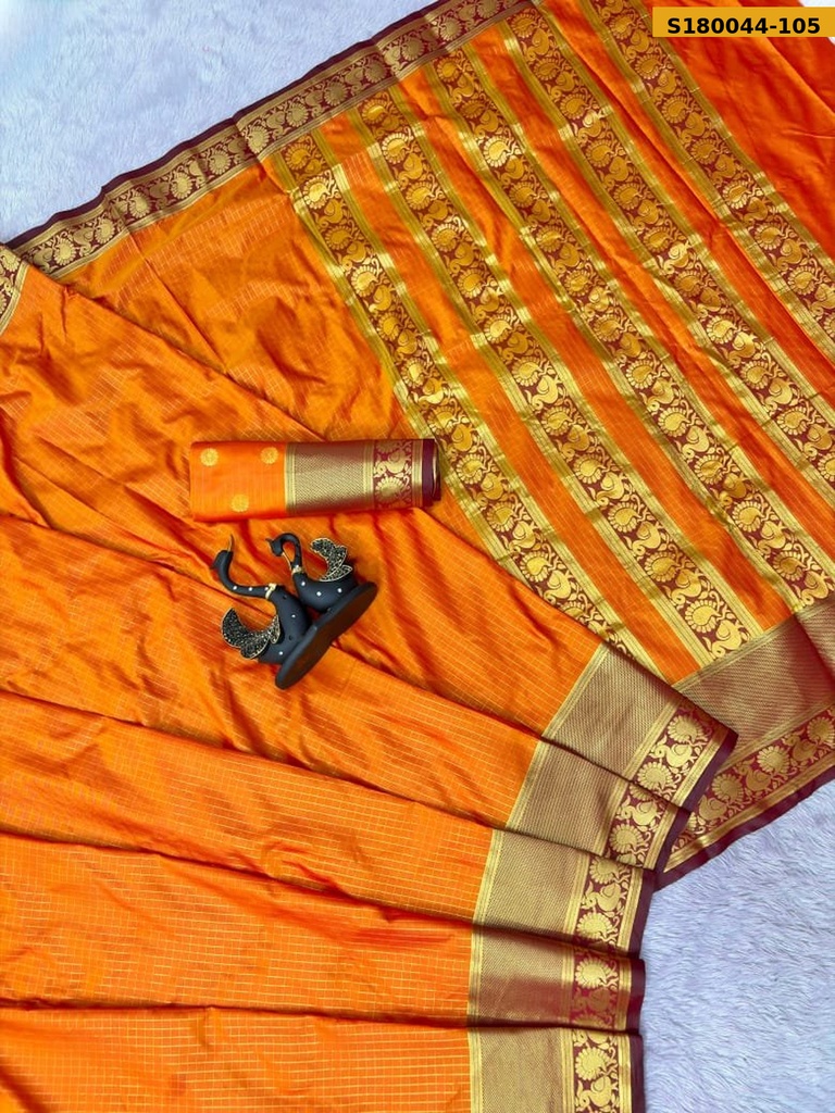 Fancy Banarasi Tissue Saree