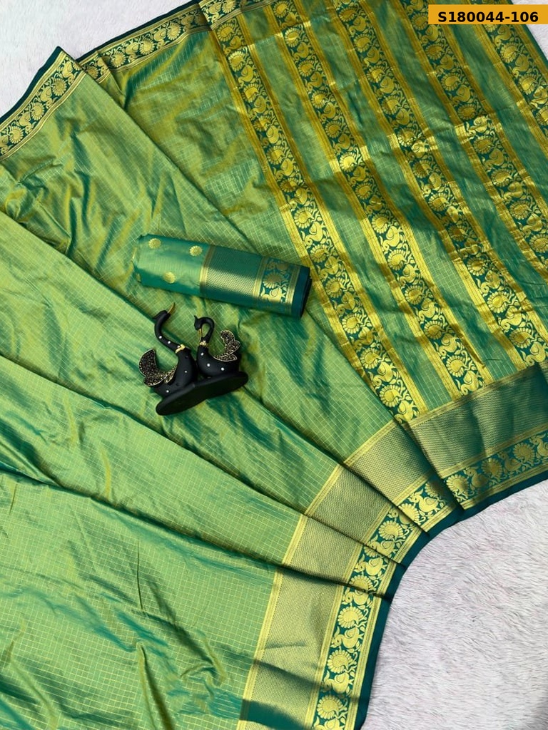 Fancy Banarasi Tissue Saree