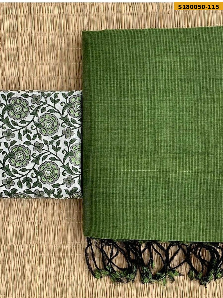 Fancy Khadi Cotton Saree