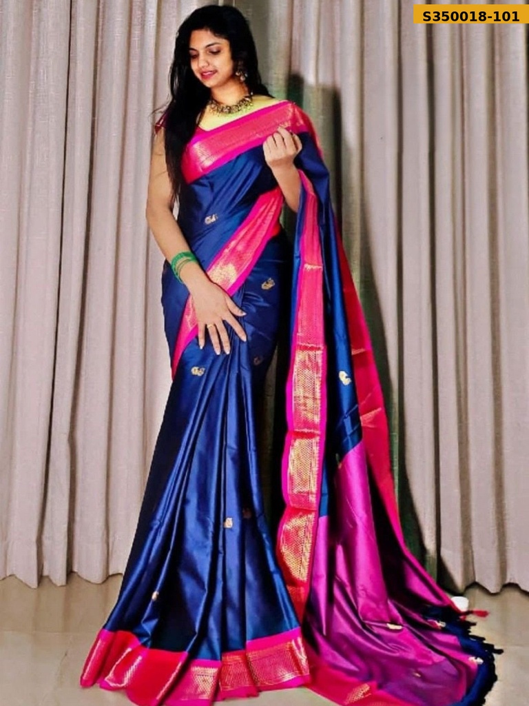 Fancy Mercerised Cotton Silk sarees