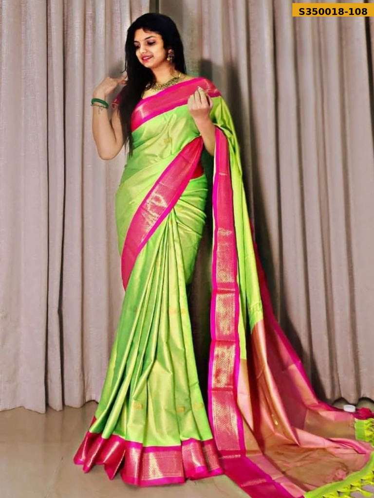 Fancy Mercerised Cotton Silk sarees