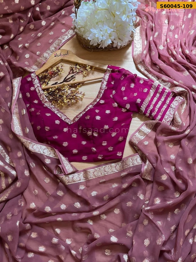 Fancy Viscose Georgette Saree