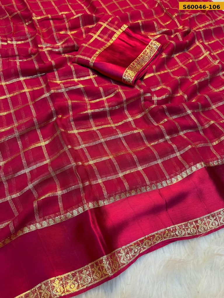 Fancy Viscose Georgette Saree