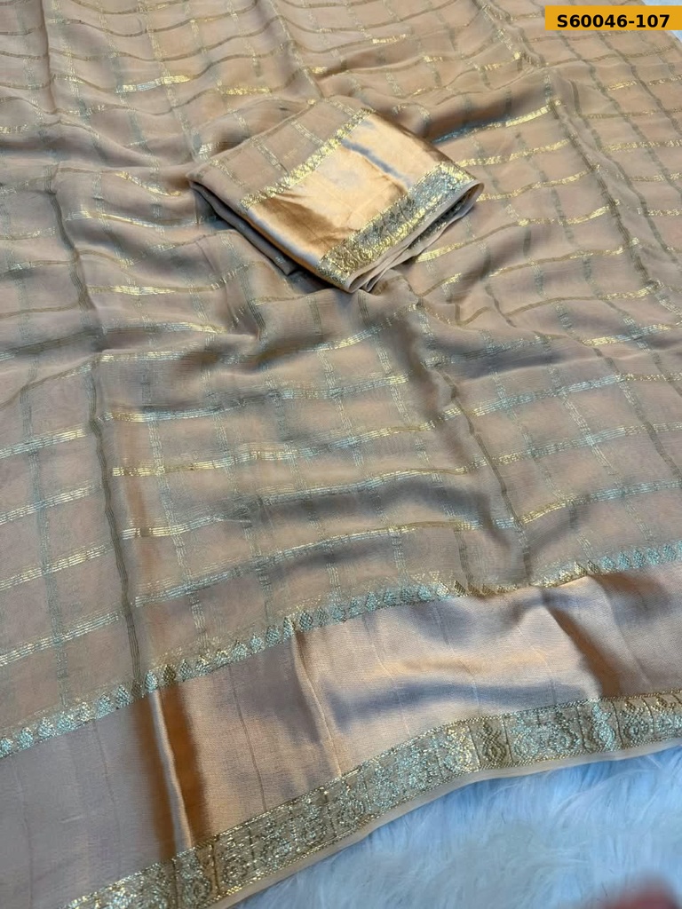 Fancy Viscose Georgette Saree